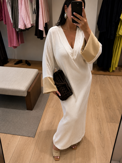 Cream dress